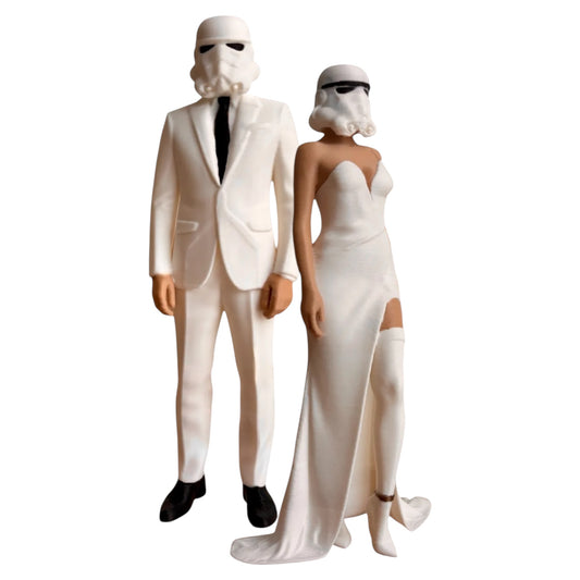 Storm Trooper Wedding Figurines